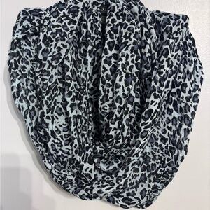 Leopard Print Infinity Scarf